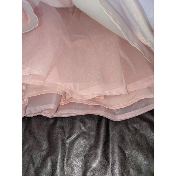 Janie And Jack Dress 18-24 Months Special Occasion Pink Organza Flower - Picture 14 of 16